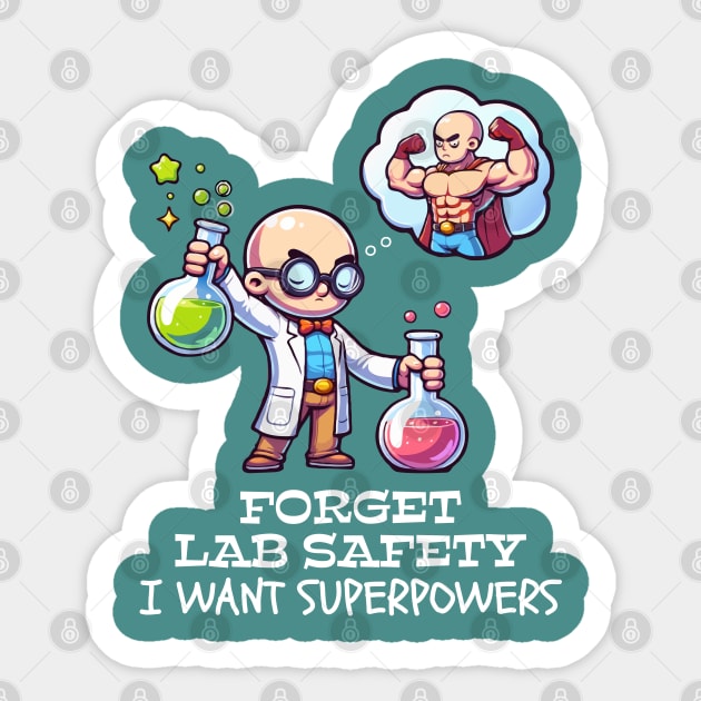 Dreamy Scientist Sticker by Blended Designs